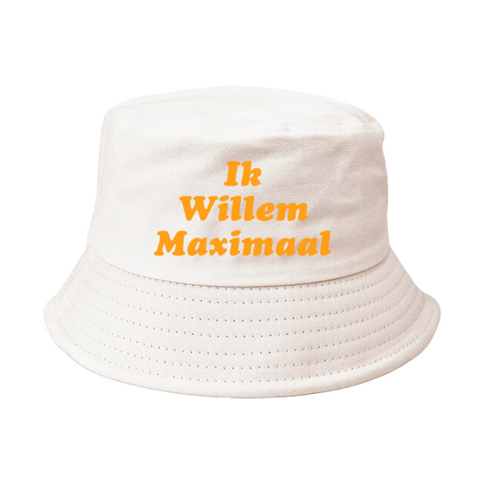 Bucket Hat - Ik Willem Maximaal